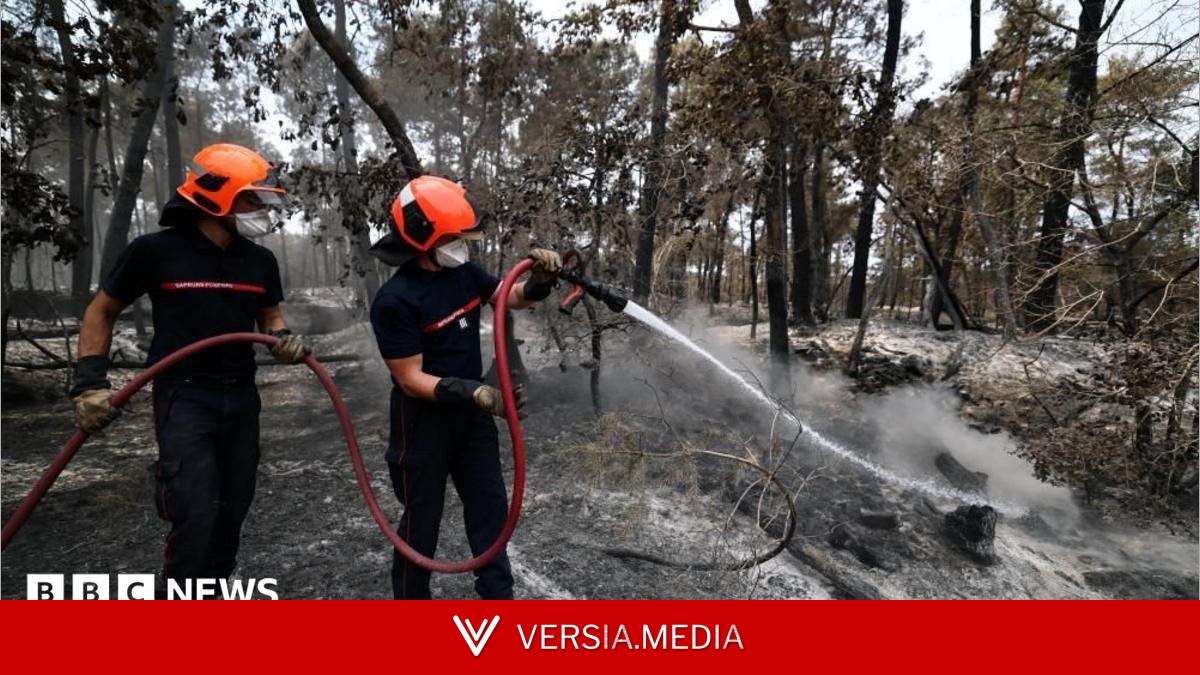 Volunteer firefighter suspected of starting devastating France forest fire