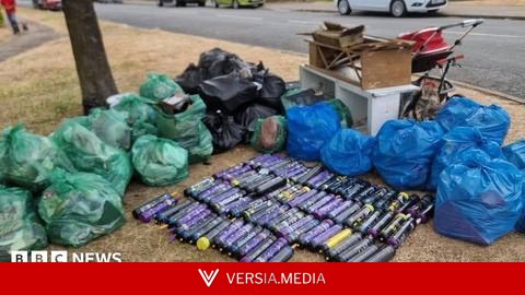 'Off the scale' haul of nitrous oxide cans found